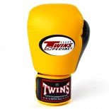 Боксерские перчатки Twins Special (BGVL3-2T yellow/black)